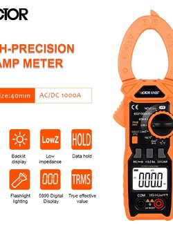 Digital Clamp Meter VICTOR 610B แคลมป์มิเตอร์