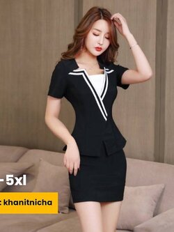 ชุดพนักงานไนท์คลับ ผับบาร์ ชุดคาราโอเกะ ชุดพนักงานต้อนรับ ชุดพนักงานPR