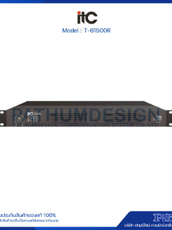 T-61500R 1500W, Power Amplifier, 100V/70V