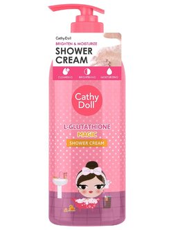 CATHY DOLL เคที่ดอลล์ แอลกลูต้าไธโอนเมจิกชาวเวอร์ครีม (500มล) L-Glutathione Magic Shower Cream (500ML)