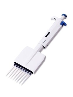 ปิเปตต์ Pipette Multichannel Pipette Micropipette 8 Channels