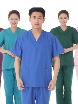 ชุดสครับ ชุดหมอผ่าตัด ชุดพยาบาลห้องผ่าตัด