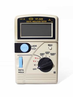 เครื่องทดสอบความเป็นฉนวน YF-509 Digital Insulation Tester