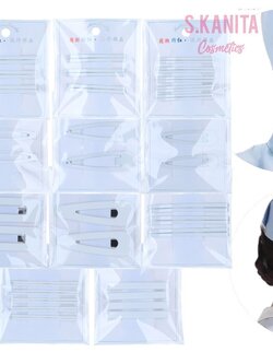 กิ๊บสีขาว กิ้บ ติดผม พยาบาล ติดหมวก White Hair Clip for Nurse