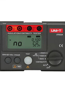 เครื่องทดสอบความเป็นฉนวน UT502 Insulation Resistance Testers