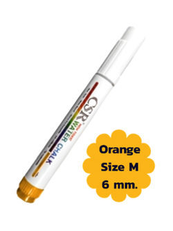 ปากกาไวท์บอร์ด CSR Water Chalk Size M (Orange) ปากกาชอล์กน้ำขนาด M สีส้ม