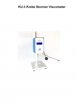 เครื่องวัดความหนืดสี Digital Stormer Viscometer KU-3