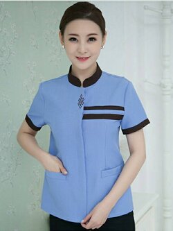 เสื้อแม่บ้าน พ่อบ้าน พนักงานทำความสะอาด