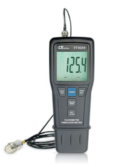 เครื่องวัดแรงสั่นสะเทือนและความเร็วรอบ Lutron VT-8204 Vibration meter