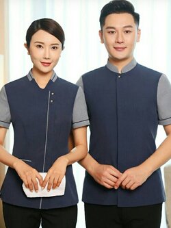 เสื้อแม่บ้าน พ่อบ้าน พนักงานทำความสะอาด