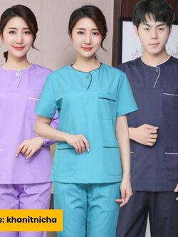 ชุดสครับ ชุดหมอผ่าตัด ชุดพยาบาลห้องผ่าตัด