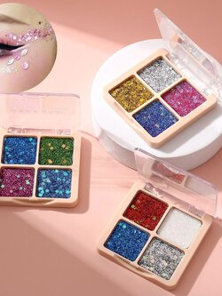 กลิตเตอร์ทาตา อายแชร์โดว์ แฟนซี งานกีฬาสี คอสเพล Fansy Glitter Eyeshadow for cosplay