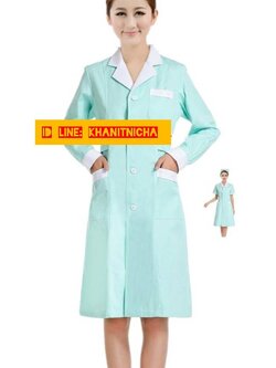 เสื้อกาวน์คุณหมอ เสื้อคลุม เสื้อเภสัชกร เสื้อพนักงานร้านขายยา