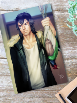 Wolf Father : Wolf Children Fanart