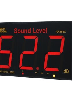 เครื่องวัดเสียงแบบติดผนัง AR884A Sound Level Meter