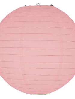 โคมไฟกระดาษ ชมพูโอโรส