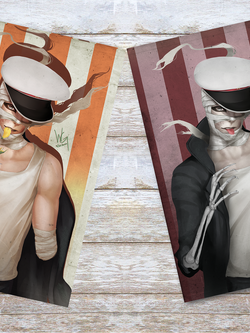 Mummy Man : Midori , Shoujo Tsubaki Fanart SET