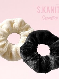 (1 เส้น) ยางรัดผม ขนนุ่ม เส้นใหญ่ (1 pc) Soft Fluffy Furr Rubber Band for Woman