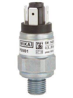 Compact pressure switch Model PSM01 Wika