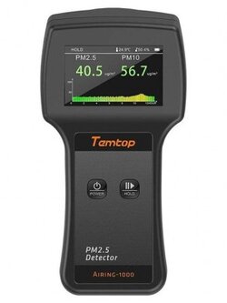 เครื่องวัดฝุ่นละออง PM2.5/PM10 TEMTOP Airing-1000
