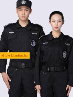 ชุดพนักงานรักษาความปลอดภัย รปภ. ชุดหัวหน้า รปภ. ชุดยาม