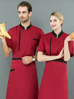 เสื้อเชฟ พ่อครัว แม่ครัว กุ๊ก