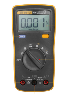 Fluke 106 Palm-sized Digital Multimeter ดิจิตอลมัลติมิเตอร์