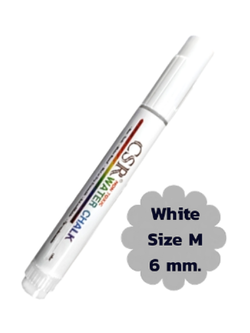 ปากกาไวท์บอร์ด CSR Water Chalk Size M (White) ปากกาชอล์กน้ำขนาด M สีขาว