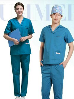 ชุดสครับ ชุดหมอผ่าตัด ชุดพยาบาลห้องผ่าตัด