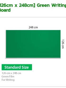 Green Film/Standard Size/Whiteboard for Writing