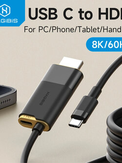 Hagibis SWC10 USB C to HDMI 8K@60Hz Type-C to HDMI Cable Thunderbolt 3