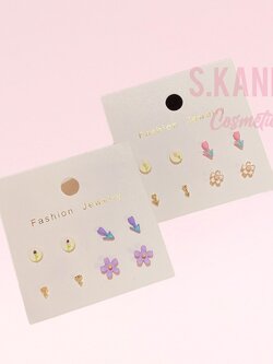 E5145 ต่างหู เครื่องประดับ 1 คู่