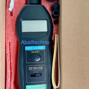 หลักการทำงานของเครื่องวัดความเร็วรอบ (Tachometer)