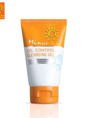 Minus-Sun Oil Control Cleansing Gel 65g. เจลล้างหน้า
