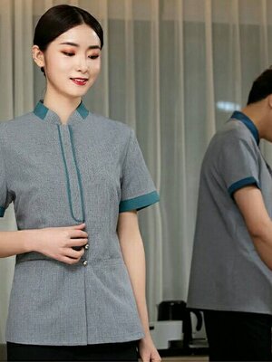 เสื้อแม่บ้าน พ่อบ้าน พนักงานทำความสะอาด