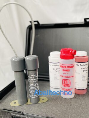 การทำ MT (Magnetic particle testing, MT)