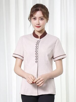 เสื้อพนักงานทำความสะอาด เสื้อแม่บ้าน พ่อบ้าน