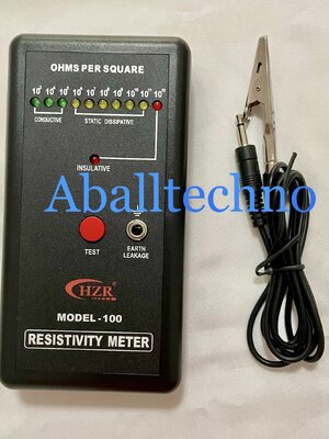 เครื่องวัดไฟฟ้าสถิตย์ Resistivity meter Model 100