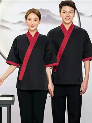 ชุดพนักงานร้านอาหารญี่ปุ่น