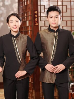 เสื้อพนักงานต้อนรับ เสื้อพนักงานเสริฟร้านอาหาร โรงแรม