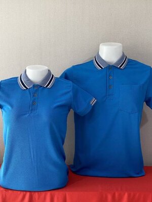 เสิ้อยืดปกโปโล เสื้อโปโลแขนสั้น เสื้อฟอร์มพนักงาน สินค้าพร้อมส่ง