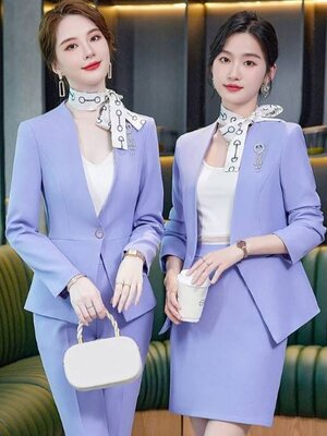 ชุดต้อนรับโรงแรม ชุดฟอร์มพนักงาน ชุดคลินิกความงาม