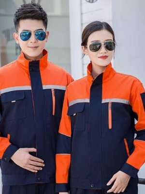 ชุดช่าง ชุดช่างวิศวกร ช่างกลโรงงาน ชุดช่างก่อสร้างแถบสะท้อนแสง