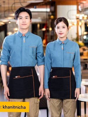 ชุดพนักงานต้อนรับ ชุดพนักงานเสริฟ ชุดพนักงานร้านอาหาร