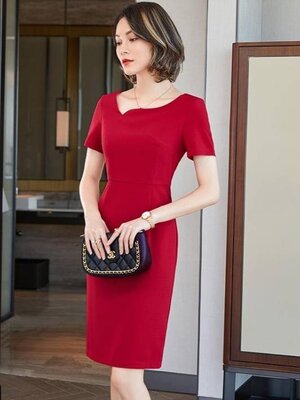 ชุดคลินิกความงาม ชุดพนักงานต้อนรับ ชุดพนักงานขาย