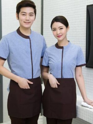 เสื้อแม่บ้าน เสื้อพ่อบ้าน เสื้อพนักงานทำความสะอาด