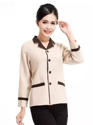 เสื้อแม่บ้าน พ่อบ้าน พนักงานทำความสะอาด