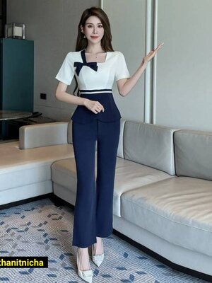 ชุดนวดสปา ชุดคลินิกความงาม ชุดพนักงานต้อนรับ