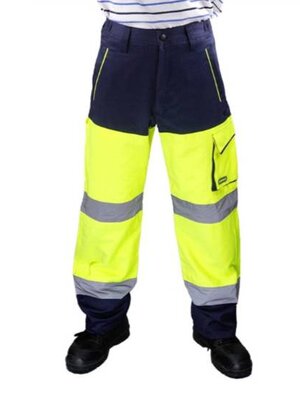 กางเกงช่างสะท้อนแสง เรืองแสงกลางคืน