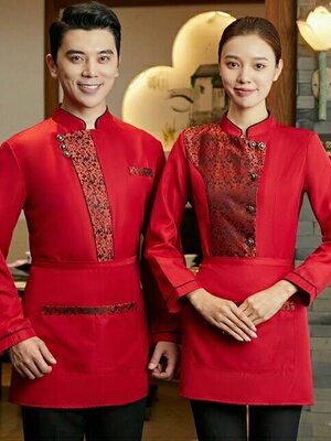 ชุดพนักงานร้านอาหาร โรงแรม รีสอร์ท